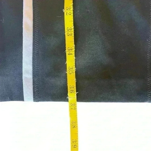 Calvin Klein Black w/ White Piping Sheath Dress Size 2 Business Classic Neutral - Picture 9 of 11